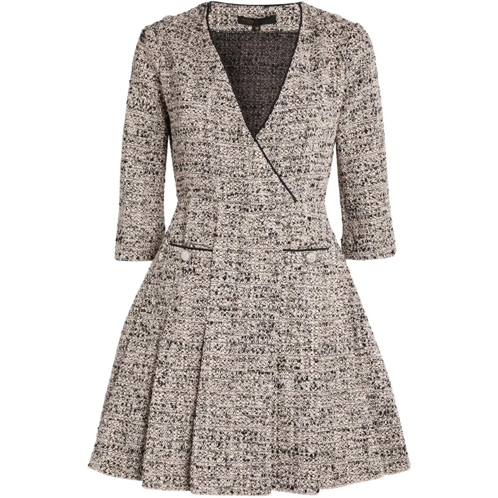Maje Tweed Dress